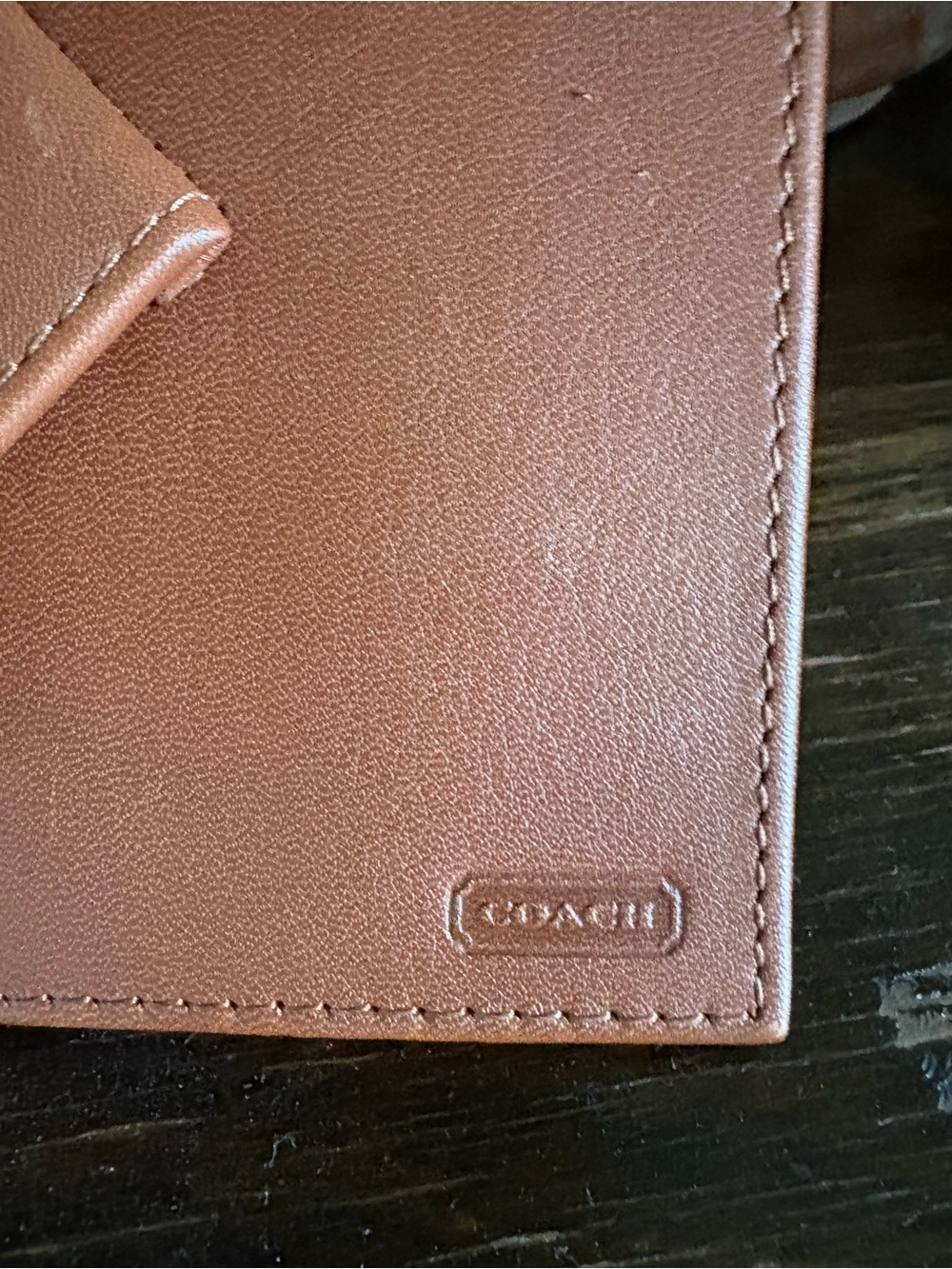 Coach Leather Photo Frame - Picture 2 of 3